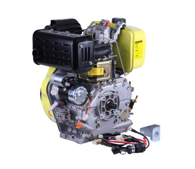 Двигатель дизельный 188FE YBX (под шлицы, 25 мм) 12 л.с.