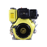 Двигатель дизельный 188FE YBX (под шлицы, 25 мм) 12 л.с.