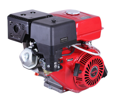 Двигун бензиновий з електростартером 190FE ТАТА (з виходом валу під шпонку, 25 мм) 15 к.с.