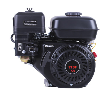 Бензиновый двигатель 170F ТТ (с выходом вала под шлиц, 20 мм) 7 л.с