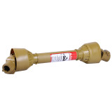 Вал карданний 6*6 шліців, 660 мм, перетин-трилимонник, з кожухом