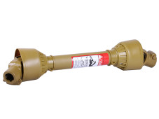 Вал карданний 6*6 шліців, 660 мм, перетин-трилимонник, з кожухом