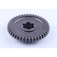 Шестерня 1-й передачи заднего хода подвижная Z-42 Xingtai 120-220