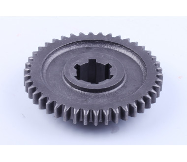 Шестерня 1-ї передачі заднього ходу рухома Z-42 Xingtai 120-220