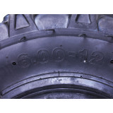 Покришка з камерою 6.00*12 "ялинка" (6 шарів) 8,7 кг TTG