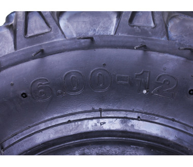 Покришка з камерою 6.00*12 "ялинка" (6 шарів) 8,7 кг TTG