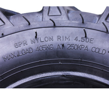 Покришка з камерою 6.00*12 "ялинка" (6 шарів) 8,7 кг TTG