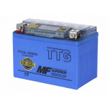 Акумулятор гелевий TTG YTX4L-BS 4AH, 113×70×85 мм синій, з дисплеєм