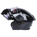 Шлем для мотоцикла, скутера V-80 VIRTUE трансформер (черный, size XL)