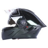 Шолом для мотоцикла, скутера 911 Chameleon TTG трансформер (зелений, size L)