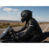 Шлем для мотоцикла, скутера 909 TTG трансформер (черный матовый, size L)