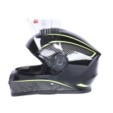 Шлем для мотоцикла, скутера 902 Hunter TTG интеграл (черный с зелёным, One Size 54-61 см)