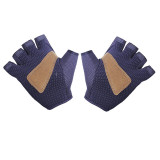 Моторукавички YM001-15 (короткі) чорні з білим size L