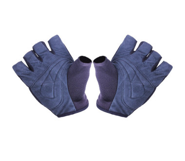 Моторукавички YM001-15 (короткі) чорні з білим size L