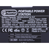 Портативна зарядна станція FlashFish (A301) 80000mAh 320W