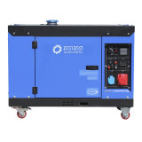 Генератор безшумный дизельный TΛTΛ JM10000TD 6.5/6.8KW (однофазный, со свечой накала)