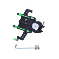 Держатель телефона ( крепление на руль) HFCM-19 алюминий зеленый