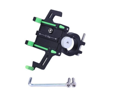 Тримач телефону (кріплення на кермо) HFCM-19 алюміній зелений