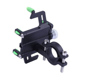 Тримач телефону (кріплення на кермо) HFCM-19 алюміній зелений