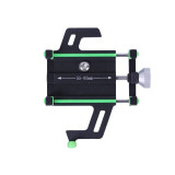 Тримач телефону (кріплення на кермо) HFCM-19 алюміній зелений