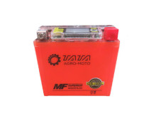 Акумулятор гелевий TT AGRO MOTO YTX12-BS 12(10)АH, 150×87×130 мм, помаранчевий, з дисплеєм