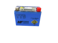Акумулятор гелевий TTG YTX4L-BS 4AH, 113×70×85 мм синій, з дисплеєм