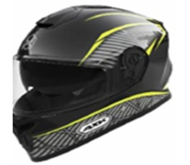 Шолом для мотоцикла, скутера 902 Hunter TTG інтеграл (чорний із зеленим, One Size 54-61 см)