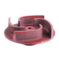 Крыльчатка мотопомпы (для 30,80) 4 лопасти, под шпонку диаметр 20 мм (тип 2)