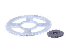 Зірка, к-т 2 шт.: ззаду + передня 41Т/14Т 428H - Альфа YBX