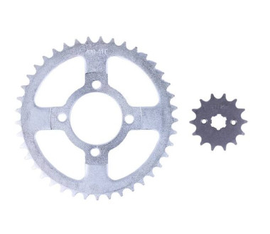 Зірка, к-т 2 шт.: ззаду + передня 41Т/14Т 428H - Альфа YBX