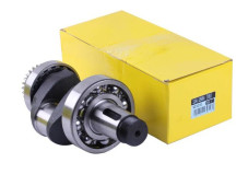 Колінвал у зборі + підшипники 2 шт. + шестерня - 190N YBX