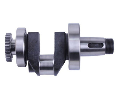 Колінвал у зборі + підшипники 2 шт. + шестерня - 190N YBX