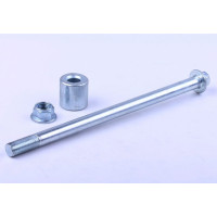 Ось колеса заднего в комплекте - Дельта/Альфа - TTG