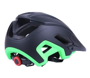 Шолом захисний чорний із салатовим size L - TTG