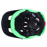 Шолом захисний чорний із салатовим size L - TTG