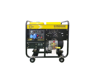 Генератор дизельний S11500DE 10KW YBX (однофазний зі свічкою розжарення)