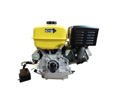 Двигун 177FE – бензин (під шпонку діаметр 25 мм) (9 к.с.) з електростартером – YBX