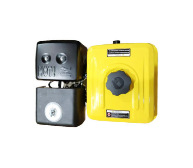 Двигун 177FE – бензин (під шпонку діаметр 25 мм) (9 к.с.) з електростартером – YBX