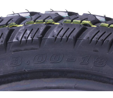 Покришка 3,00*18 6PR TT (під камеру) тип 2