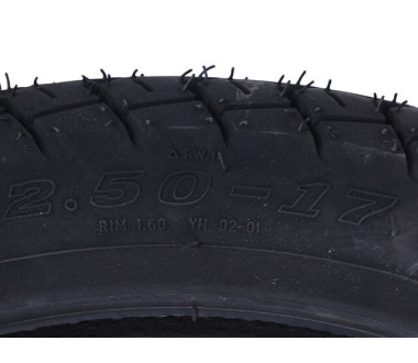 Покришка 2,50*17 6PR TT (під камеру) тип 5