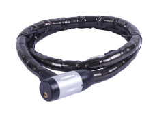 Замок протиугінний тросовий 22мм*1000мм (під ключ) ZX1103