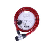 Замок протиугінний спіральний 15мм*1000мм (під ключ) ZX2116