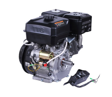 Двигун бензиновий 190FE TTG (під шпонку, 25 мм) 15 к.с., з електростартером