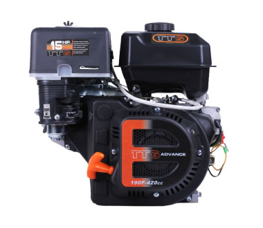 Двигун бензиновий 190FE TTG (під шпонку, 25 мм) 15 к.с., з електростартером