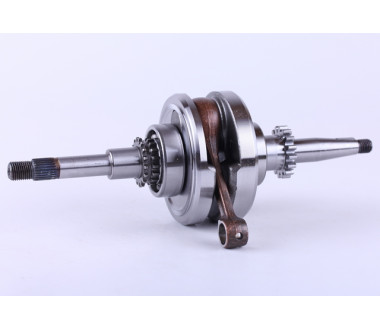 Колінвал + підшипники, к-т 2 шт.: 6204RS + 6004RS - 50CC4T