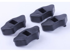 Гумки демпфера чорні, к-т: 4 шт. - Дельта/Альфа
