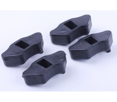 Гумки демпфера чорні, к-т: 4 шт. - Дельта/Альфа