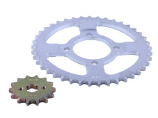 Звезда, к-т 2 шт.: задняя + передняя 41Т/14Т 428H - Альфа