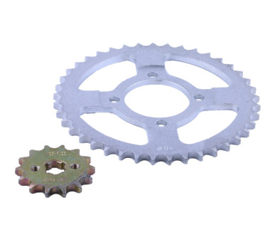 Зірка, к-т 2 шт.: ззаду + передня 41Т/14Т 428H - Альфа