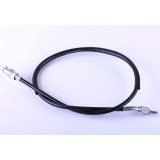 Трос спідометра SX L-840 мм (верх квадрат - внутрішнє різьблення, низ вилка - зовнішнє різьблення) - Актив